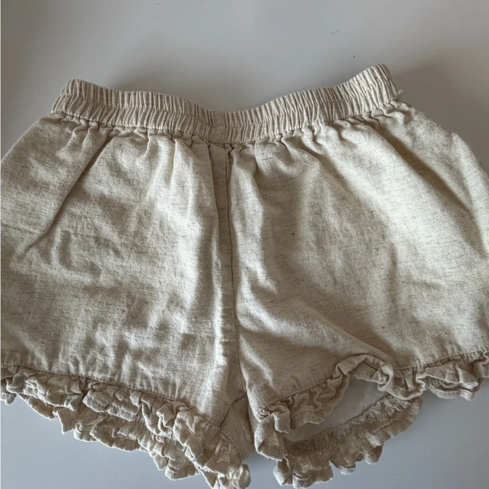 Well Dressed Wolf girl’s holiday Ruffled Dress with Shorts size 7 EUC - Picture 7 of 7